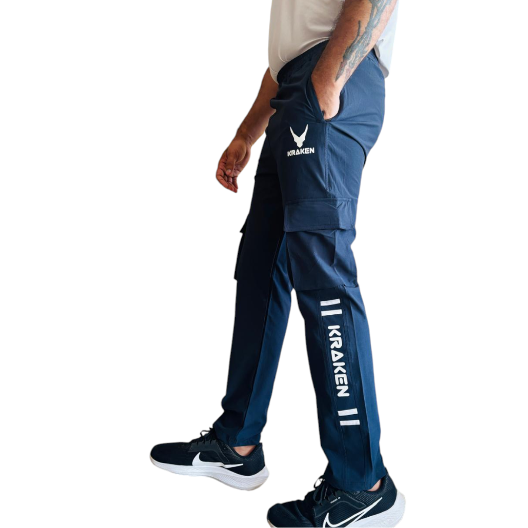 KRAKEN PREMIUM FOURWAY LYCRA MENS TRACKPANTS